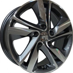 16x6,5 5x114,3 ET45 BK-813 Jant